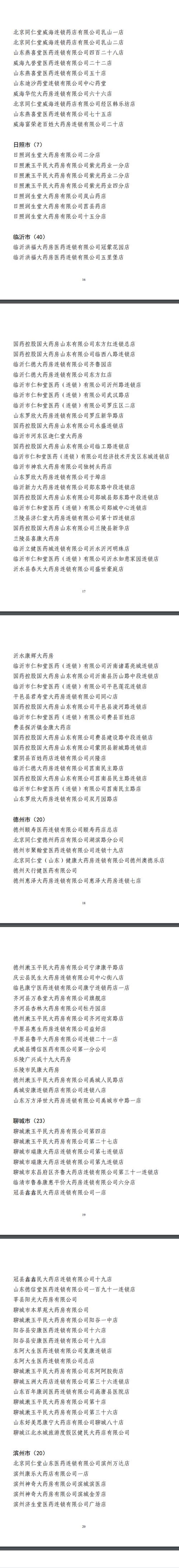济南医药连锁